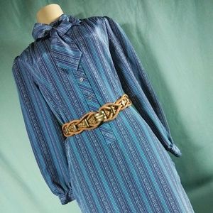 Katherine Johnson pussybow dress